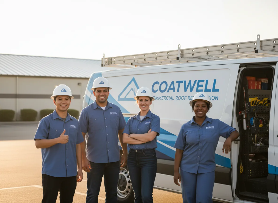 Commercial roof coating company in Marydel, DE